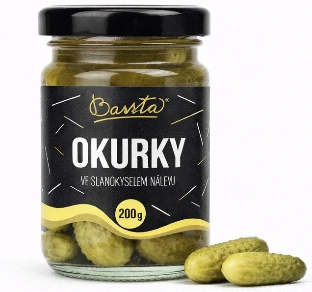 Okurečky ve slanokyselém nálevu 200 g
