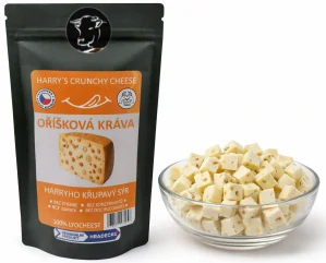 Křupavý sýr Oříšková kráva 100g