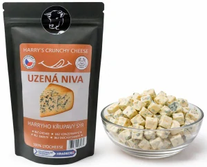 Křupavý sýr Niva Uzená 50g