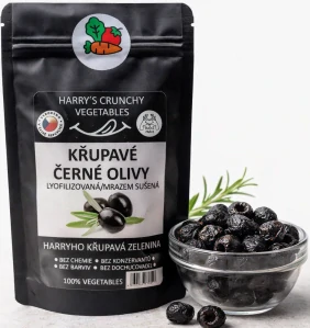 Olivy černé Lyofilizované 40g