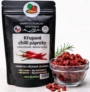 CHILLI papričky křupavé lyofilizované LYO 15g