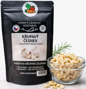 Křupavý Česnek Lyofilizovaný 20g