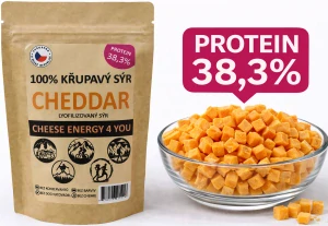 Cheddar CHEESE ENERGY 4 YOU 38,3% PROTEIN 50g