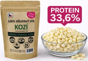 Kozí sýr CHEESE ENERGY 4 YOU 33,6% PROTEIN 50g