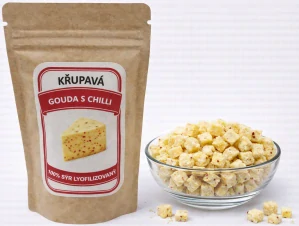 Křupavý sýr Holandská Gouda s chilli 20g