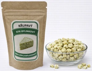 Křupavý sýr Holandská Gouda s bylinkami 20g