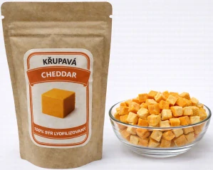 Křupavý sýr Cheddar 20g
