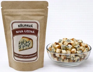 Křupavý sýr Uzená Niva 20g