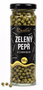 Bassta Zelený pepř ve slaném nálevu 110g