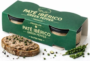 Casa Tarradellas Paté Ibérico se zeleným pepřem 2×78 g