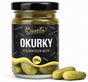Okurečky ve slanokyselém nálevu 200 g