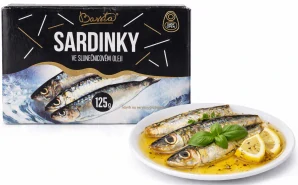 Bassta sardinky ve slunečnicovém oleji 125 g
