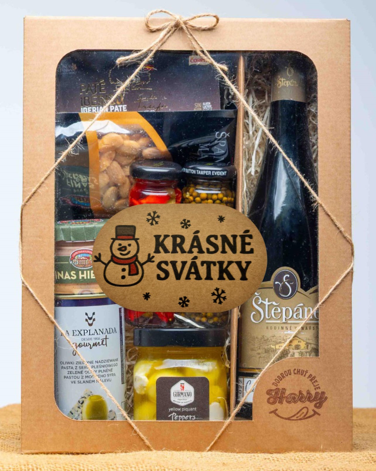 VELKÁ DÁRKOVÁ SADA s Červeným vínem krásné svátky