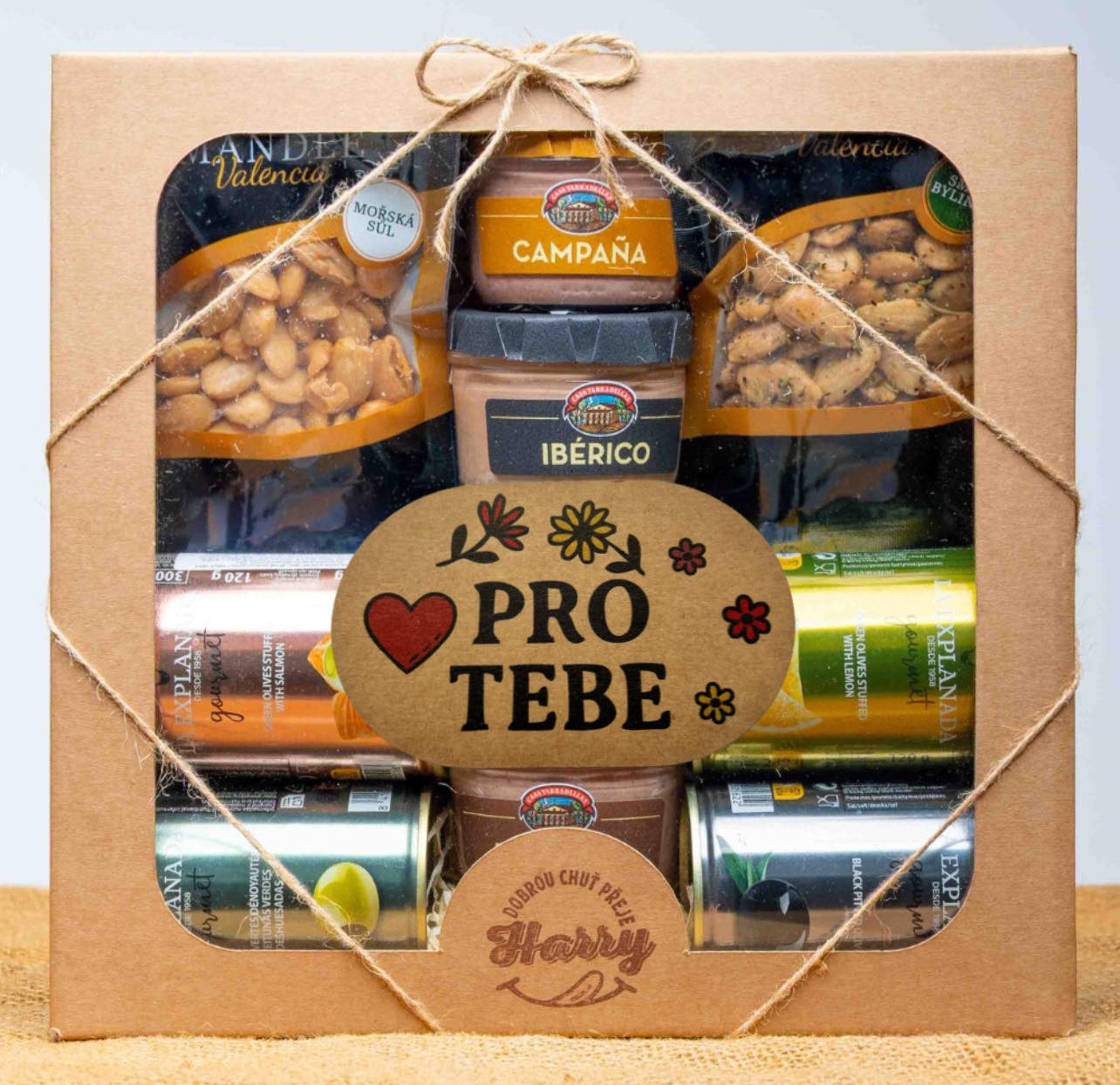 VELKÁ DÁRKOVÁ SADA OLIVY+PAŠTIKY+MANDLE pro Tebe