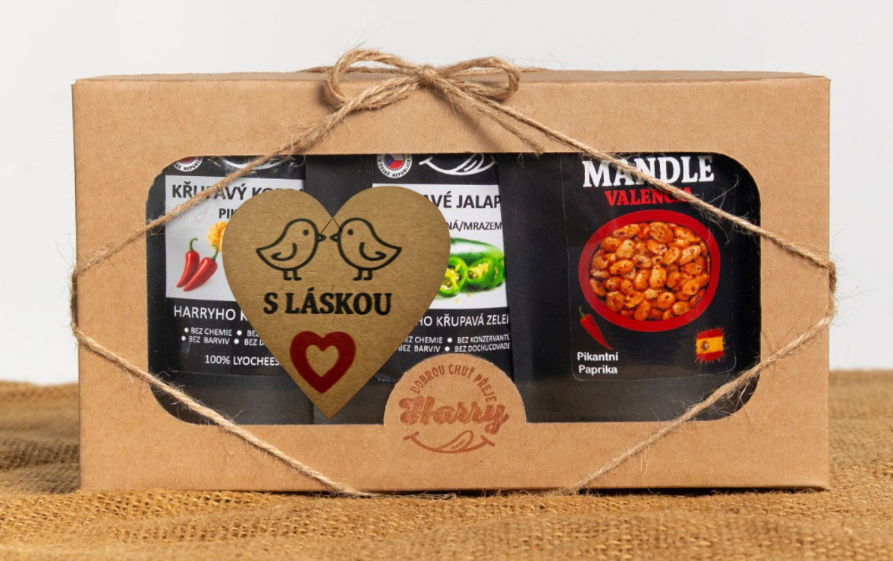Křupavý Pikantní MIX 3ks s láskou