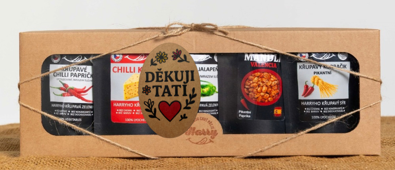 Křupavý Pikantní MIX 5ks děkuji tati