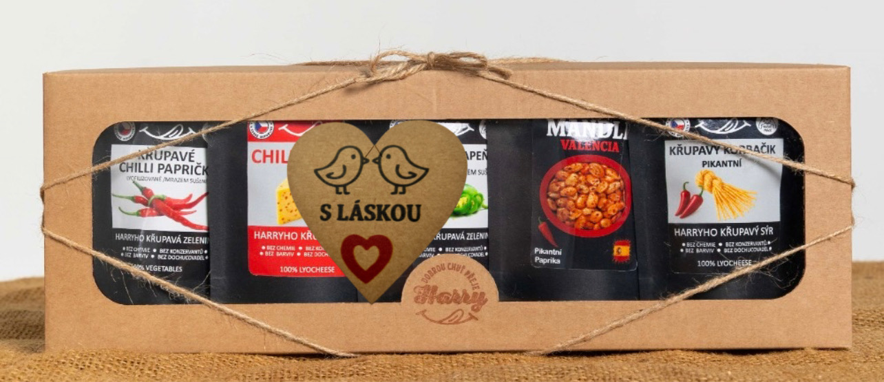 Křupavý Pikantní MIX 5ks s láskou