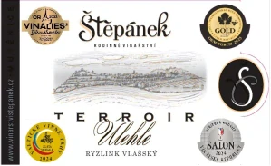 Ryzlink vlašský - Terroir polosuché výběr z hroznů 2023