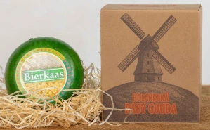 Baby gouda pivní světlé pivo 450g v Dárkové krabičce