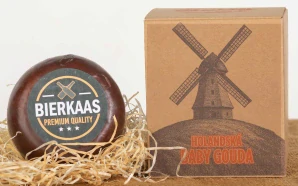 Baby gouda pivní tmavé pivo 450g v Dárkové krabičce