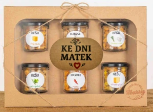 Dárková sada Kešu či Mandlí 6ks NAMIXUJ si SÁM Ke dni matek