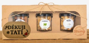 Dárková sada Kešu či Mandlí 3ks NAMIXUJ si SÁM Děkuji tati