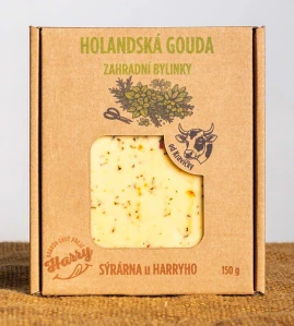 Gouda zahradní bylinky v Dárkové krabičče