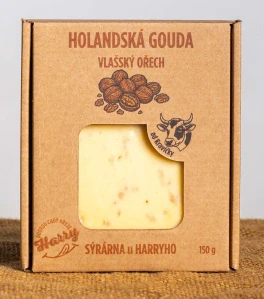 Gouda s Vlašským ořechem v Dárkové krabičce