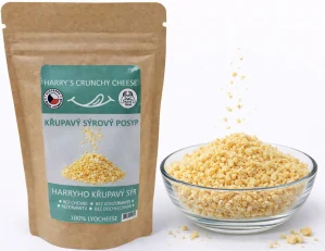 Sýrový křupavý posyp s bylinkami 50g Lyofilizovaný
