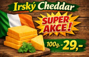 Cheddar Irský 100g