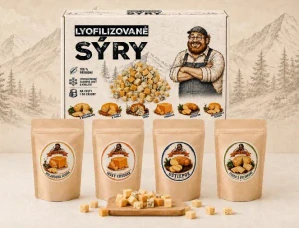 Gift Box De luxe od Harryho 4 sáčky křupavých sýrů