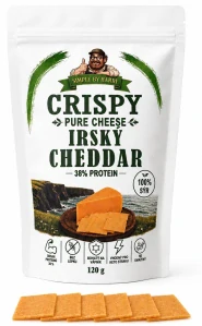 Crispy pure cheese Irský Cheddar 120g