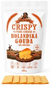Crispy pure cheese Holandská Gouda 120g