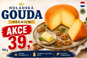 Holandská Gouda máslovo-oříšková 100g
