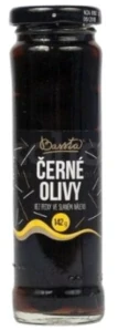 Černé olivy bez pecky 142g