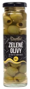 Zelené olivy bez pecky 142g