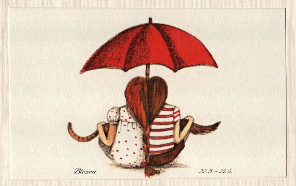 Čokoláda Belgická mléčná znamení Zvěrokruhu Blíženci 70g