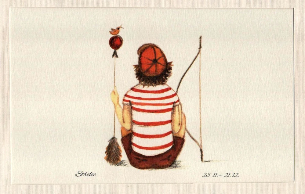Čokoláda Belgická mléčná znamení Zvěrokruhu Střelec 70g