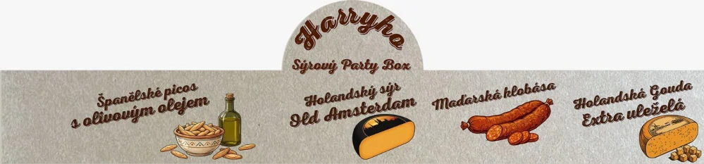 Sýrový párty box od Harryho č.1