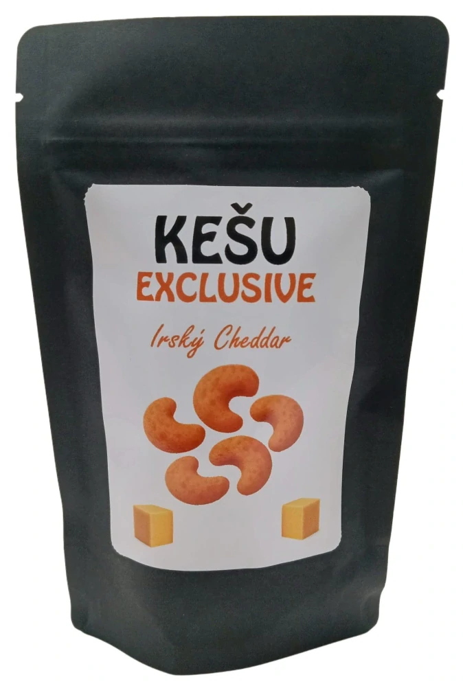 Kešu EXCLUSIVE Irský Cheddar 80g