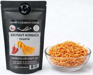 Křupavý sýr korbáčik pikantní 80g