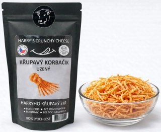 Křupavý sýr korbáčik uzený 80g