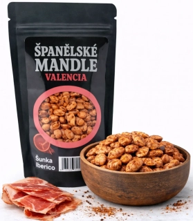 Pražené mandle Valencia se šunkou Iberico 70g