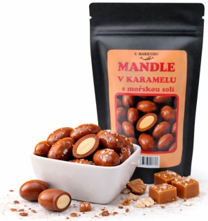 MANDLE v Karamelu s mořskou solí 180g  