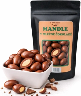 Mandle v mléčné čokoládě  180g