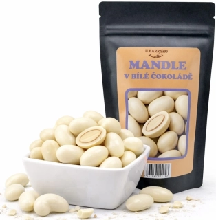 Mandle v Bílé čokoládě 180g