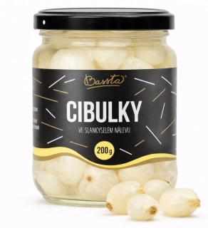 Cibulky ve slanokyselém nálevu 200 g