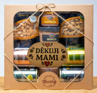 VELKÁ DÁRKOVÁ SADA OLIVY+PAŠTIKY+MANDLE děkuji mami