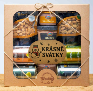 VELKÁ DÁRKOVÁ SADA OLIVY+PAŠTIKY+MANDLE krásné svátky