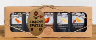 Křupavý sýr Dárková sada 5 druhů lyo korbáčiků od Bači krásný svátek